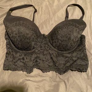 Body by Victoria Secret Demi lined double bra 36D.